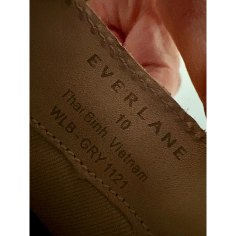 Everlane Tan Suede Leather Platform‎ Trainer Sneaker Loafer 10 Preppy Outdoor